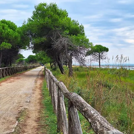 Lägenhet Beachfront Two-room Flat With Side Sea View Bibione