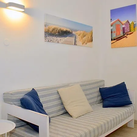Beachfront Two-room Flat With Side Sea View *